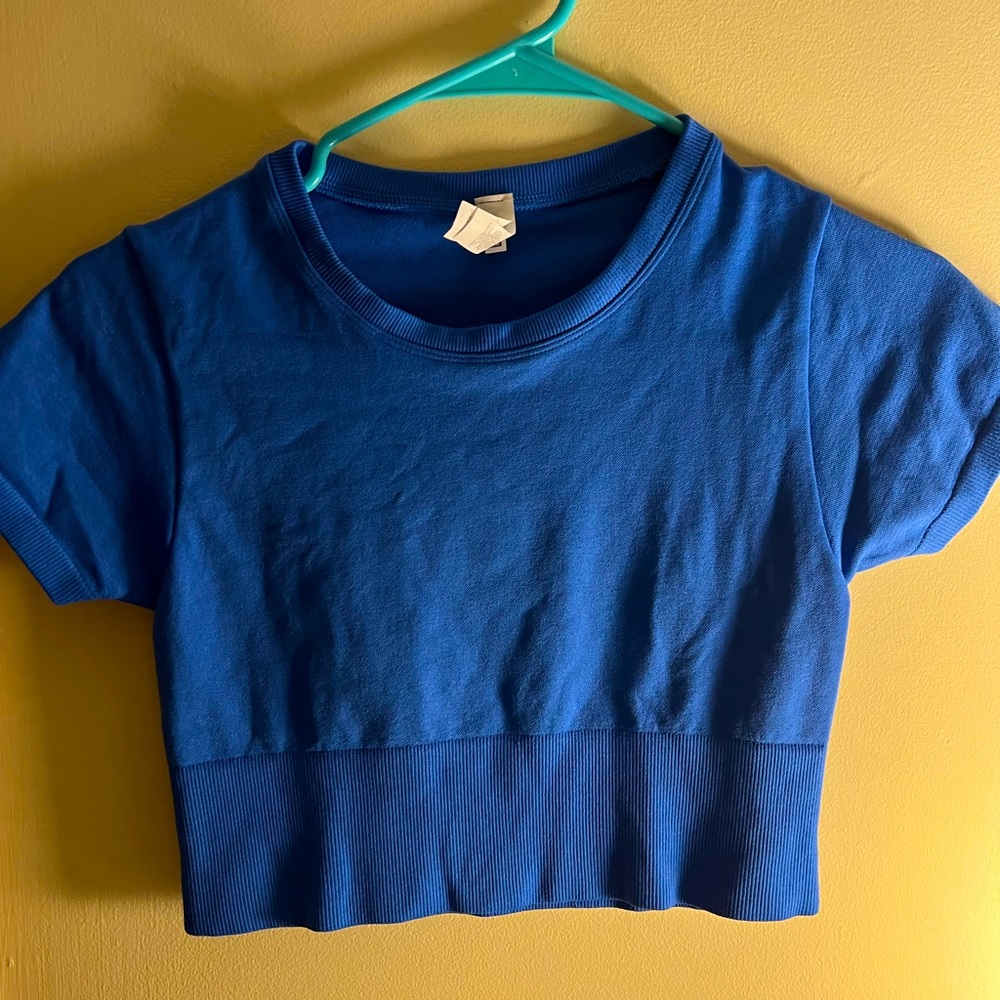 Aerie cropped athletic shirt